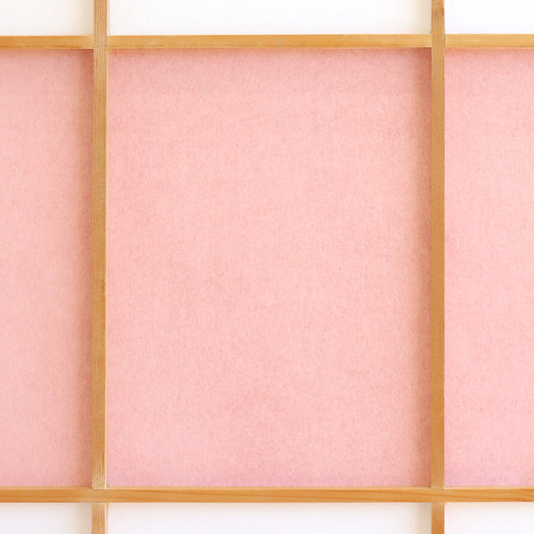 立貼り障子紙<br>ベンガラ染 紅梅<br>1段分