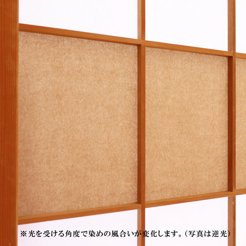 立貼り障子紙<br>ベンガラ染 柴染<br>1段分