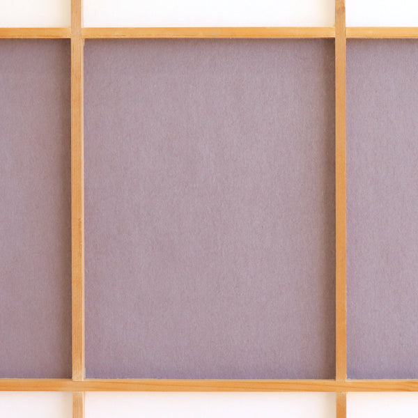 立貼り障子紙<br>ベンガラ染 葡萄鼠<br>1段分