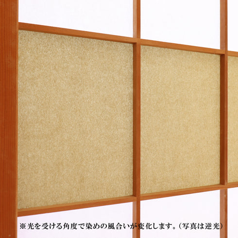 立貼り障子紙<br>ベンガラ染 鶸茶<br>1段分